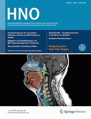 Titelblatt:HNO (Springer)