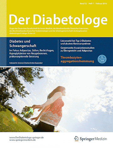 Titelblatt:Der Diabetologe