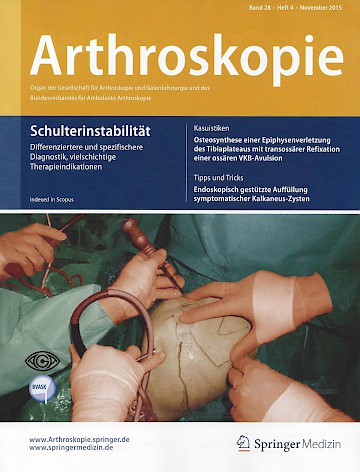 Titelblatt:Arthroskopie