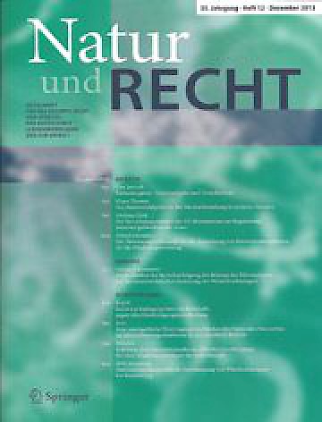 Titelblatt:Natur und RECHT
