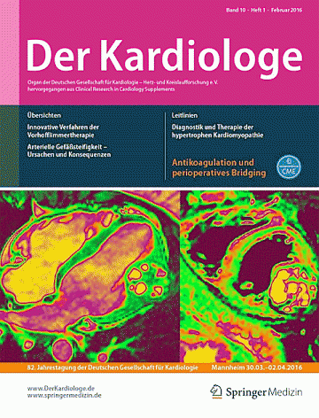 Titelblatt:Der Kardiologe (Springer)